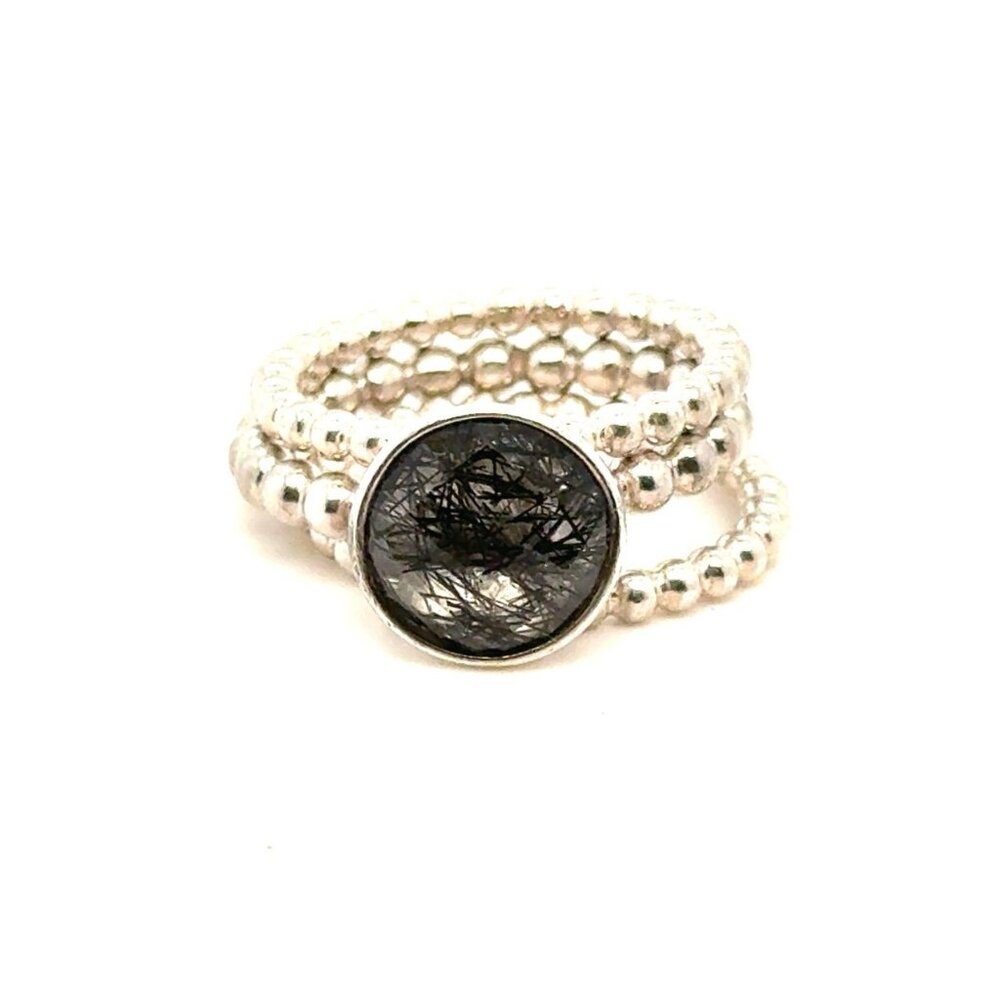 Pandora Dark Enchantment Beaded Ring Set